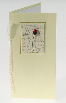 Rosebud Wedding Invitation